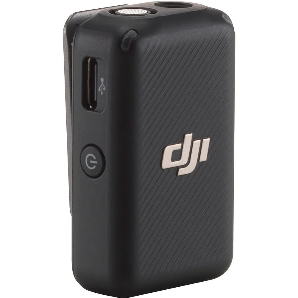 DJI Mic Compact Wireless Microphone System/Recorder - (1 TX   1 RX)