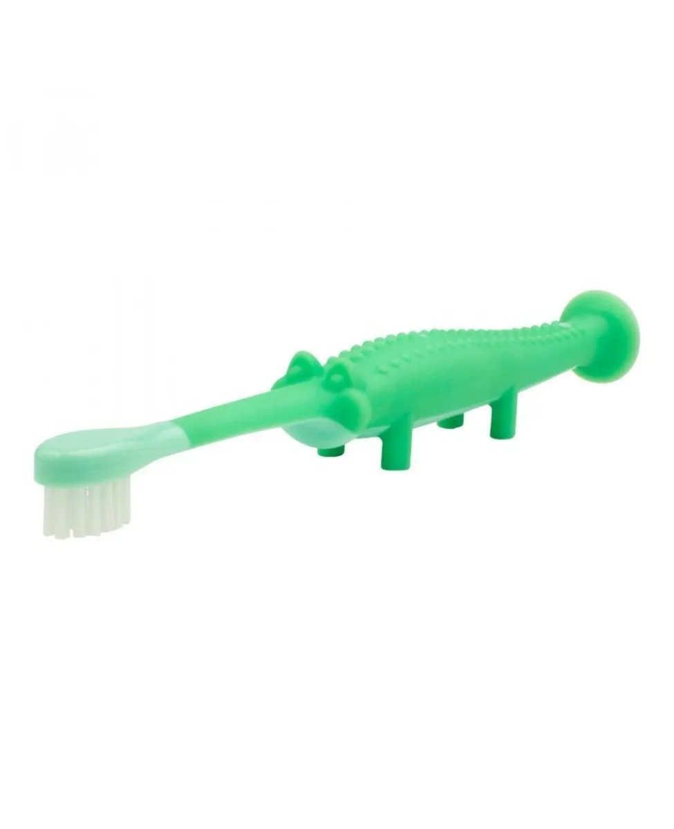 Dr.Brown's Infant to Toddler Toothbrush- Green Crocodile