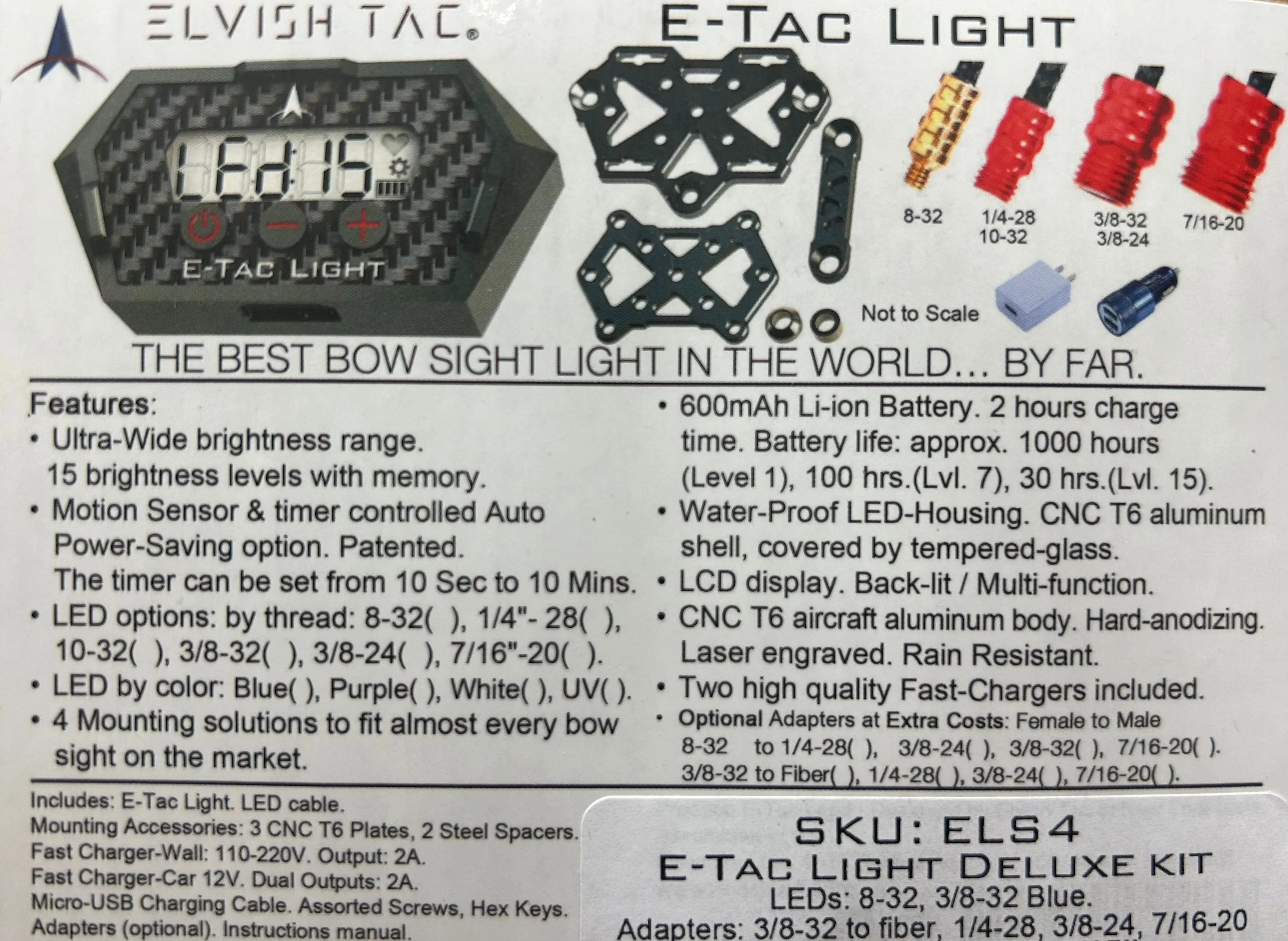 Elvish Tac (E-Tac) Deluxe Light