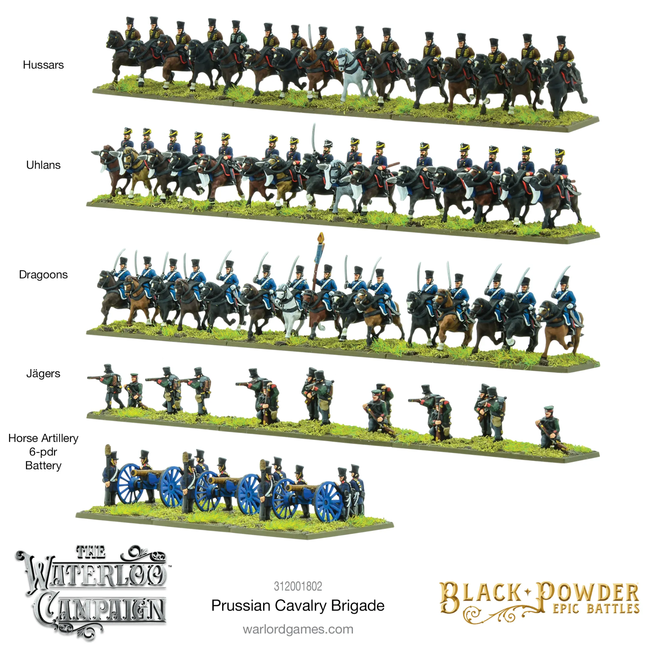 Epic Battles: WATERLOO - Prussian Cavalry