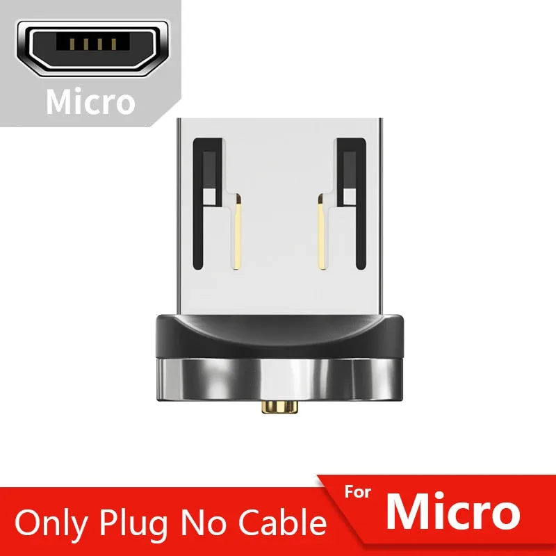 Essager Magnetic Cable Micro USB Type C Charging Cable Cable Magnet Charger 3-IN-1 Magnetic Cable