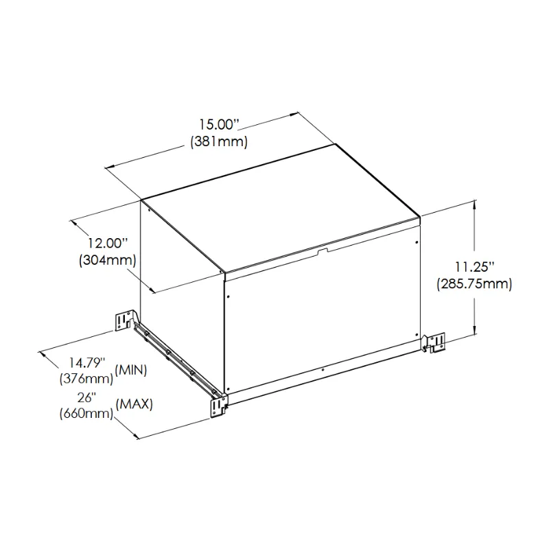 Eurofase 41951 AT/IC Box for Tango TGO2 Square Trim/Trimless Series