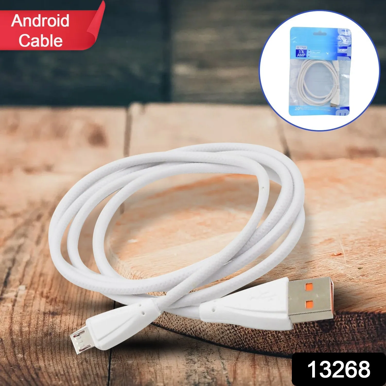 Fast Charging For Android & Data Transfer, Long Micro Cable (950 mm)