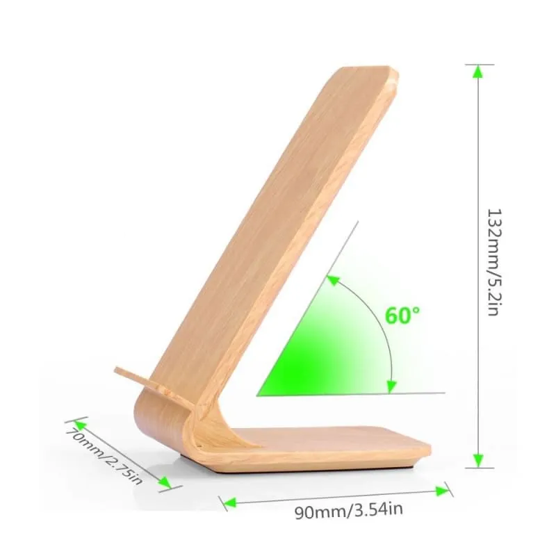 Fast Wireless Wooden Charger