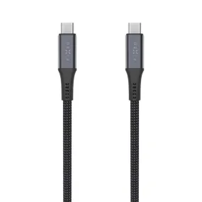 Fixed Armor USB-C til USB-C PD Kabel 240W - 1.2m - Grå