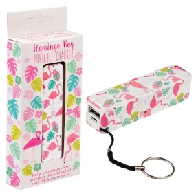 Flamingo Portable USB Charger