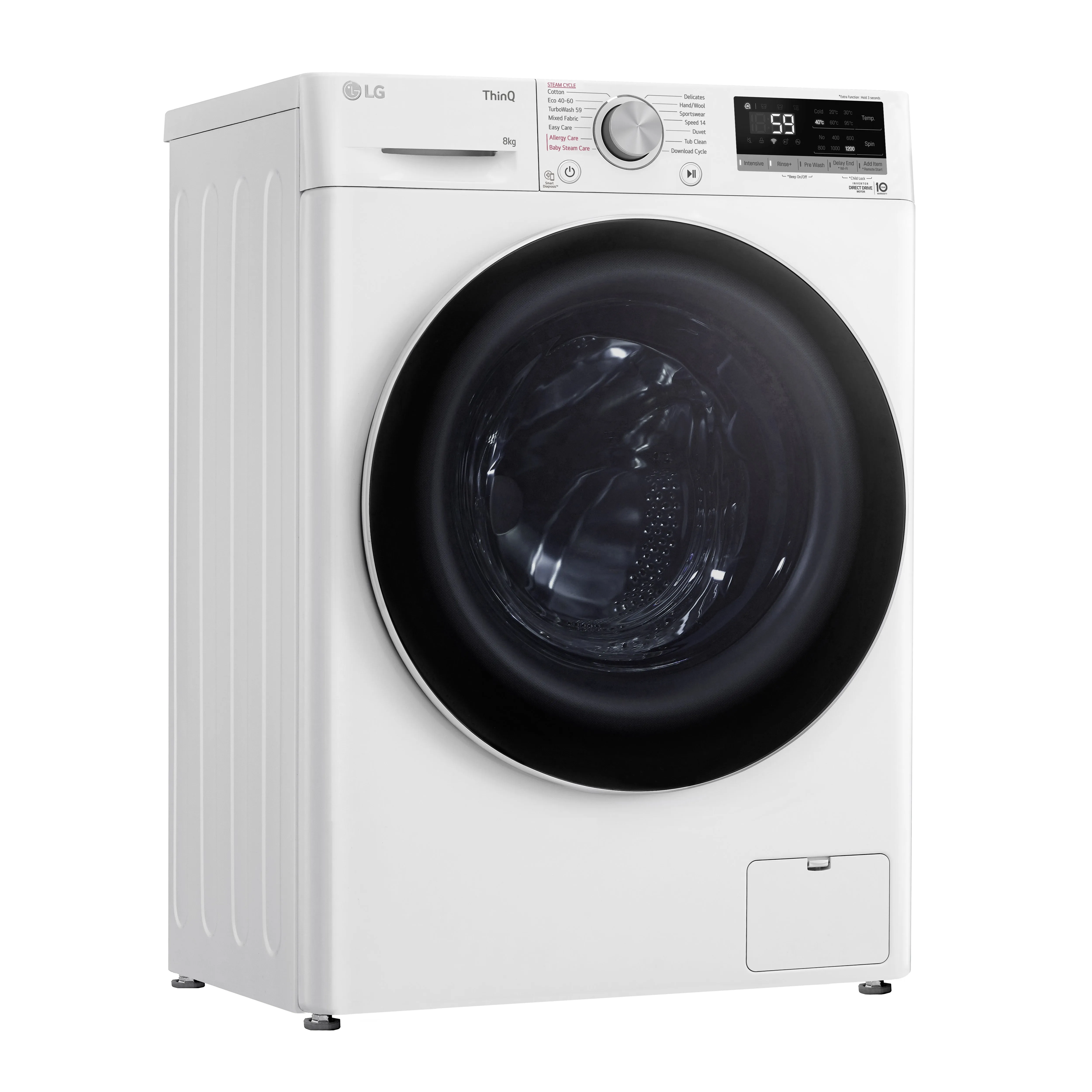 FV1208S4W LG 8KG FRONTLOAD INV AI WASHER