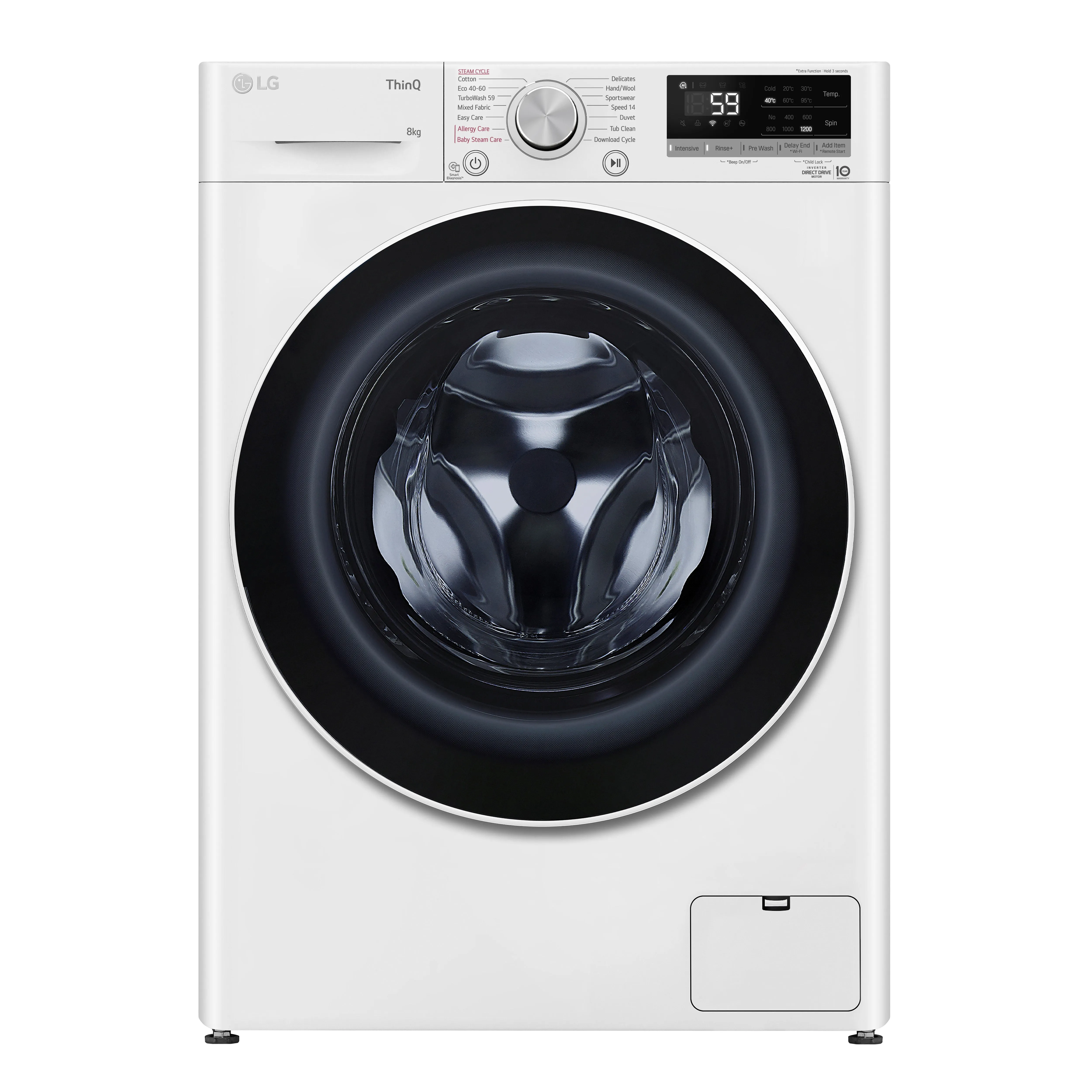 FV1208S4W LG 8KG FRONTLOAD INV AI WASHER