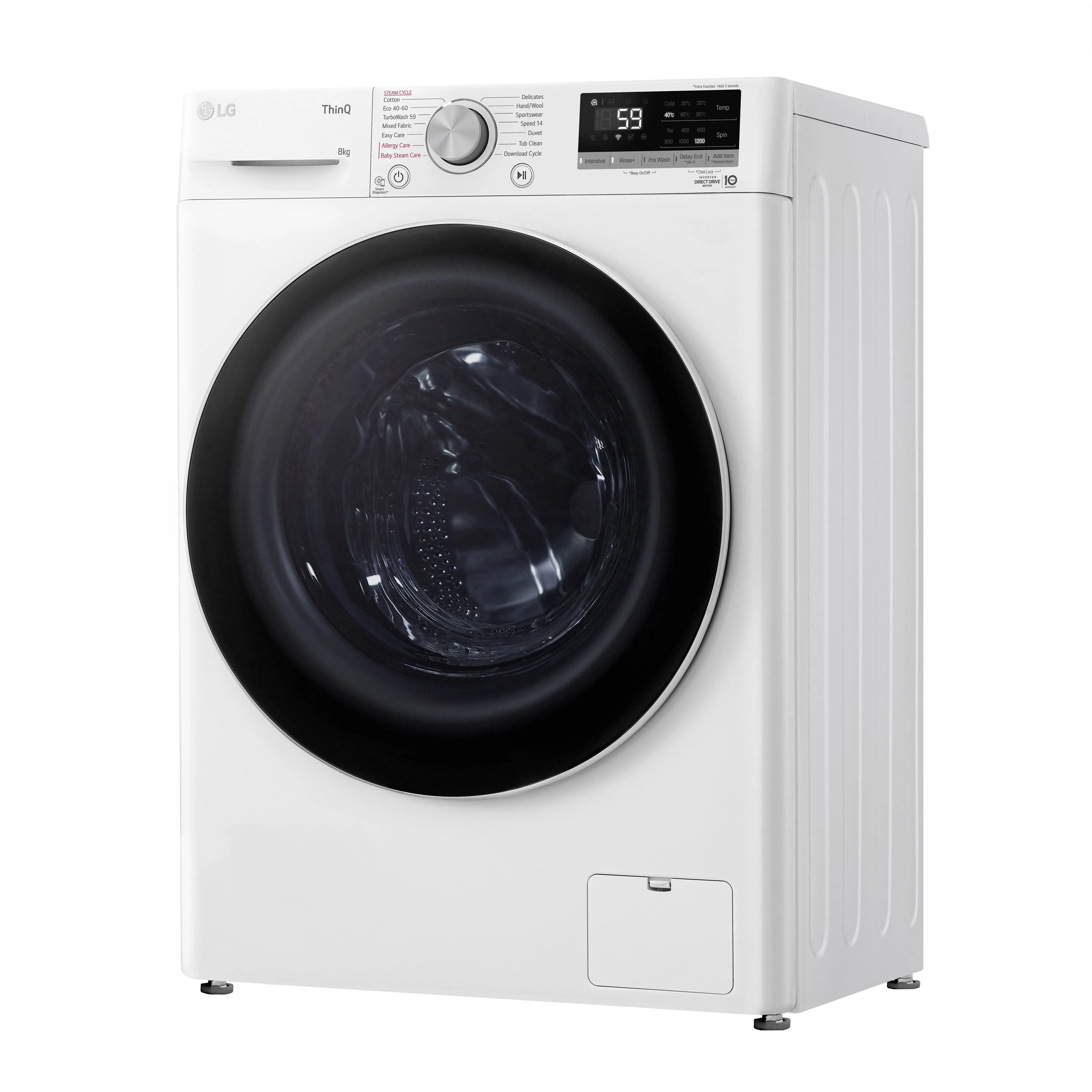 FV1208S4W LG 8KG FRONTLOAD INV AI WASHER