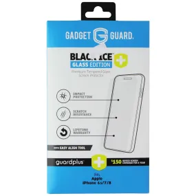 Gadget Guard (Black Ice ) Tempered Glass with Align Tool for iPhone 8/7/6s