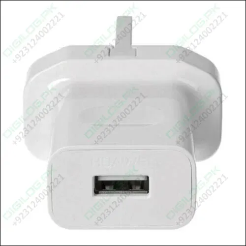 Genuine Huawei Hw-050100b01 Uk 3pin Charger White Power Adapter 5v 1a