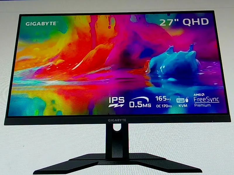 Gigabyte M27q 27 Inch Qhd Gaming Monitor With 165hz Refresh Rate