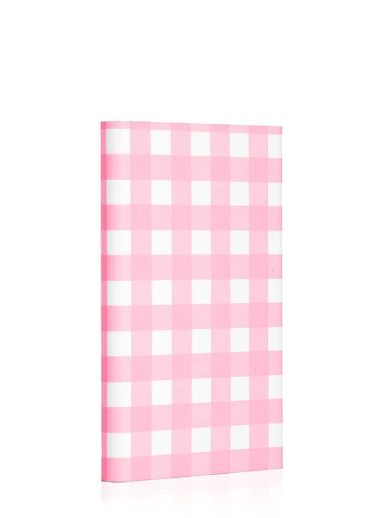 Gingham Portable Charger