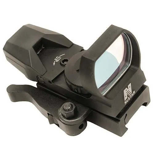 Green Reflex Sight - 4 Reticles, QR Mount, Black, Green