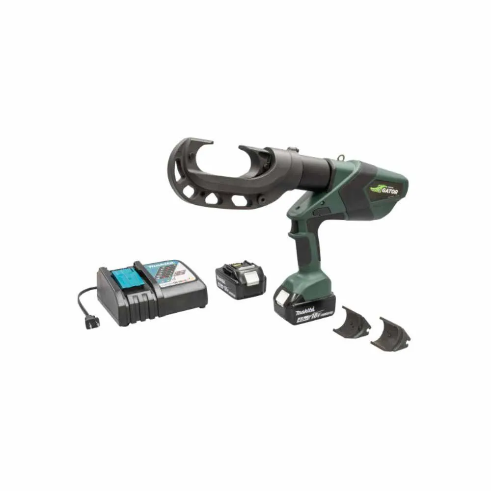 Greenlee EK1550SLX11 EK1550 SLX 15 Ton Crimper, 4.0Ah Battery, 120V Charger