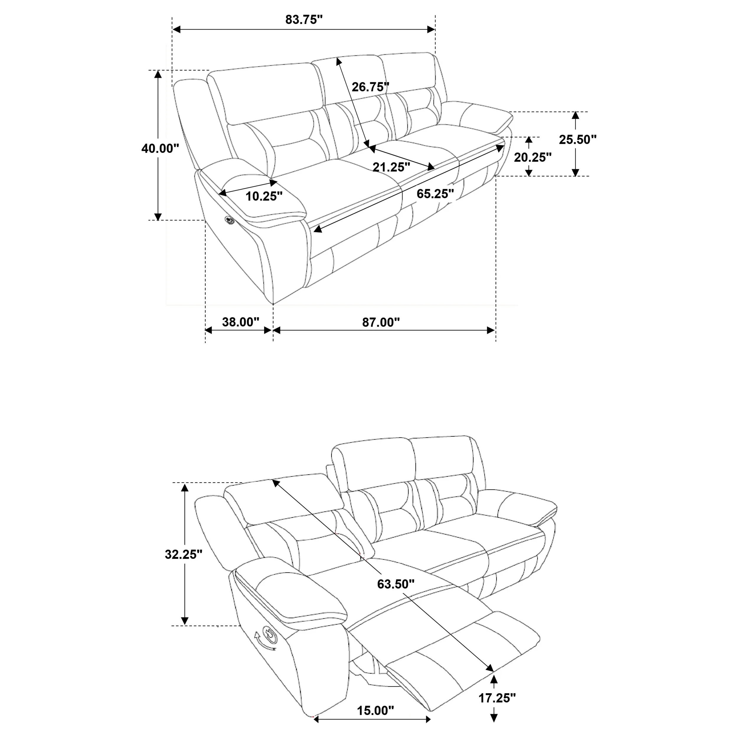 Greer Reclining Sofa