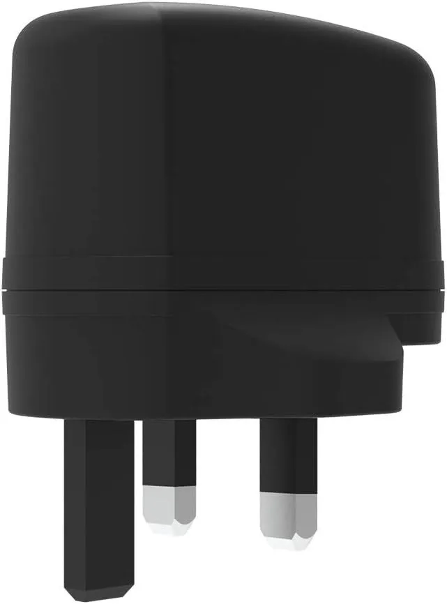 Griffin 2.4 Amp UK Mains Charger with USB A to Micro USB Cable Black - GP-011-BLK