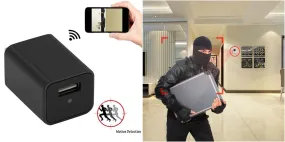 Hidden spy camera USB wall charger