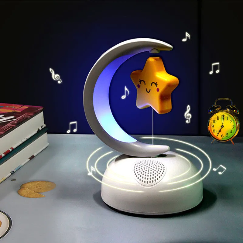 Home Desktop Bedside Moon Night Light Audio