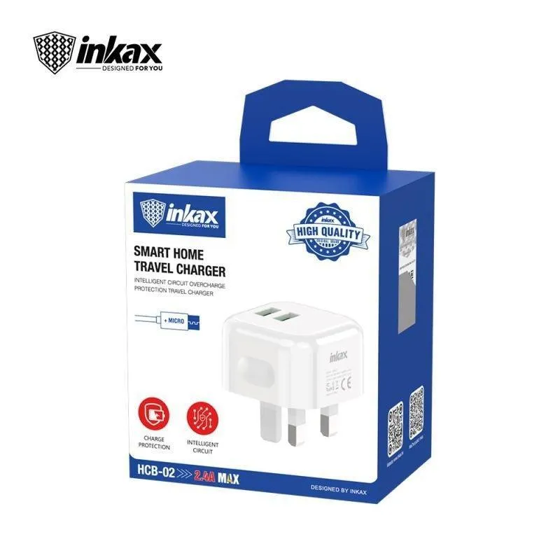 Inkax Micro Smart Home Travel Charger HCB-02