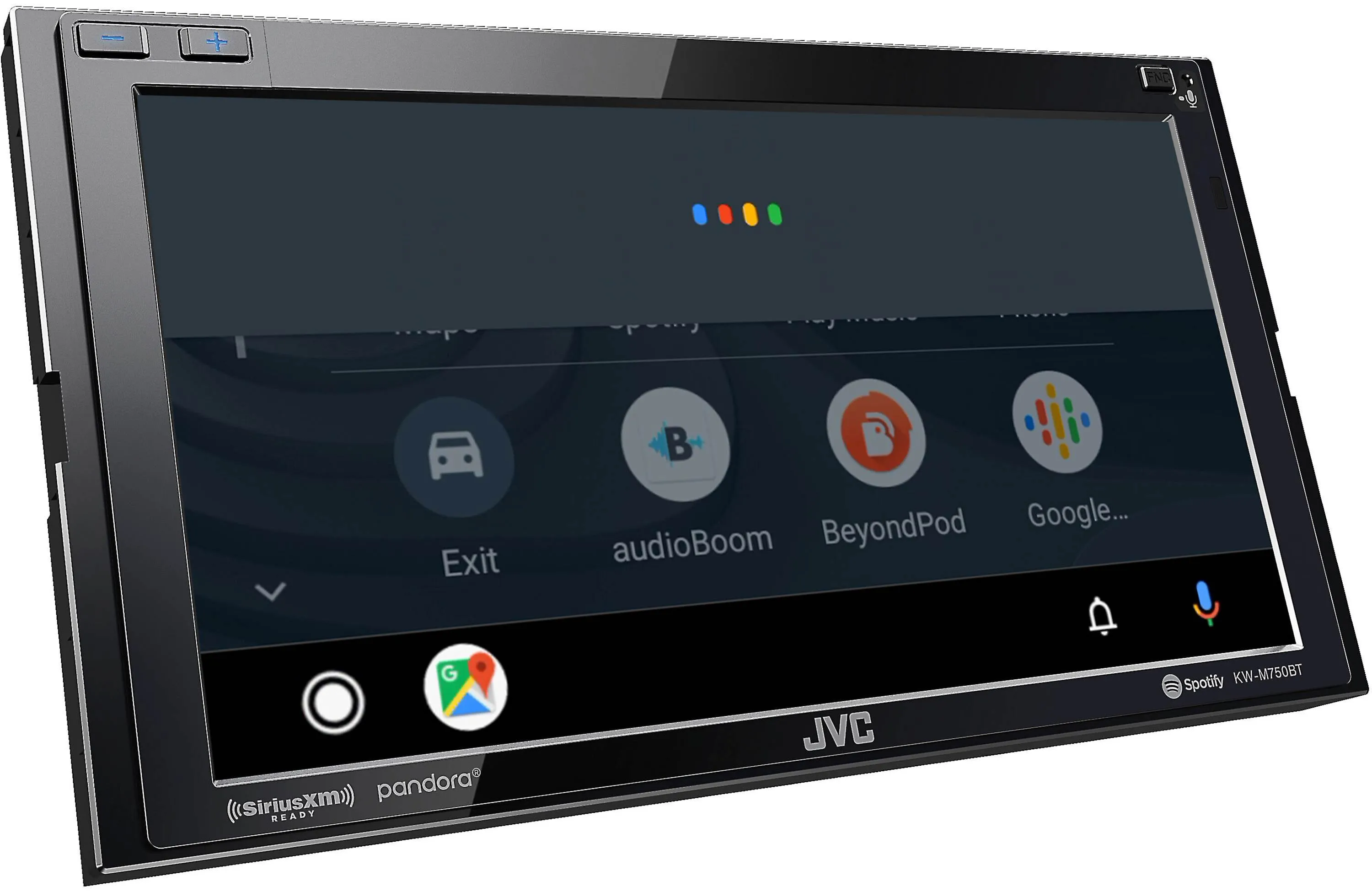 JVC KW-M750BT 6.8" 2-Din A/V Receiver with Apple CarPlay & Android Auto