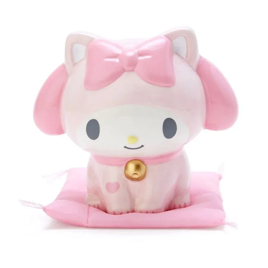 Kuromi Fortune Cat Coin Bank (My Melody, Cinnamoroll)