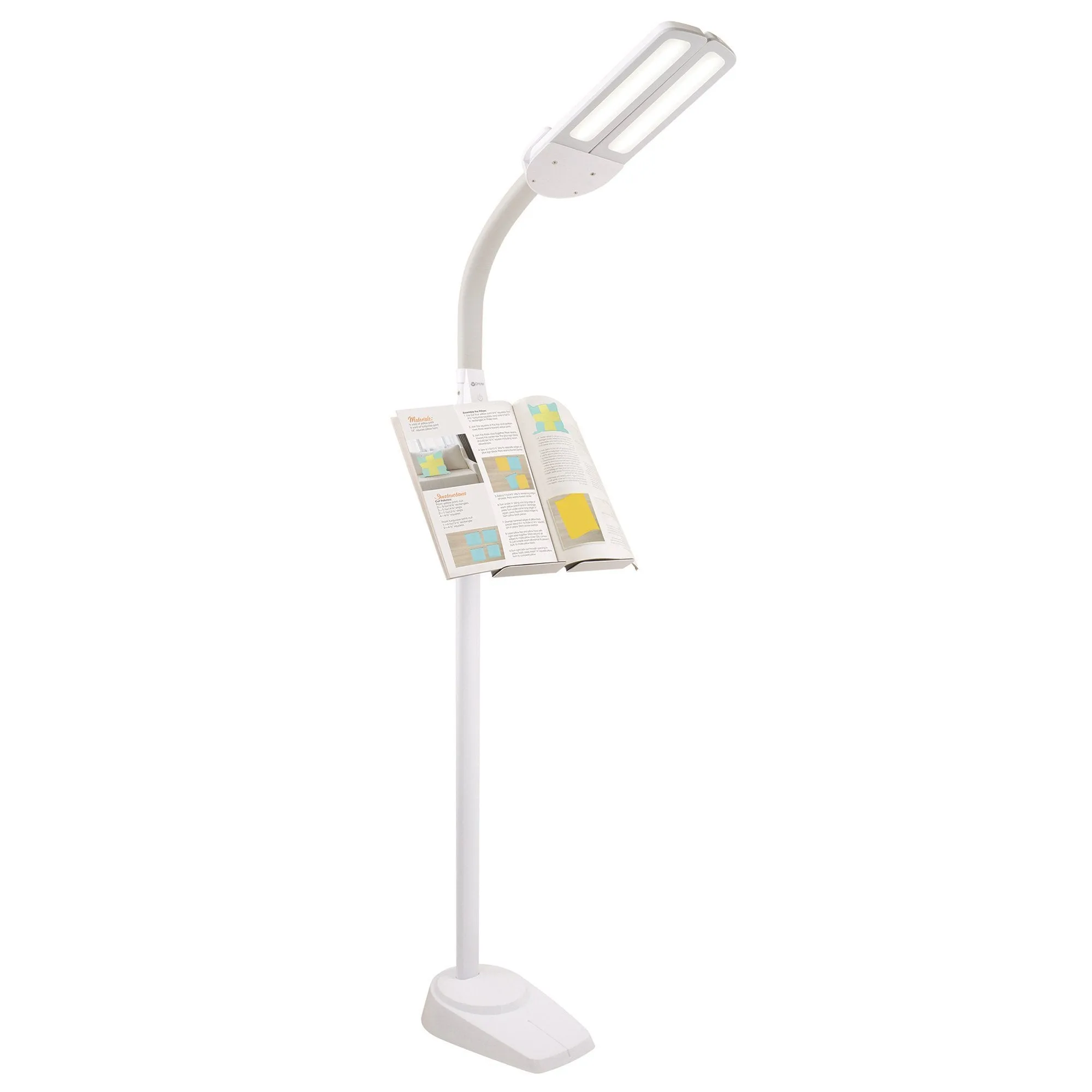 LED Floor Lamp With USB Charging Station