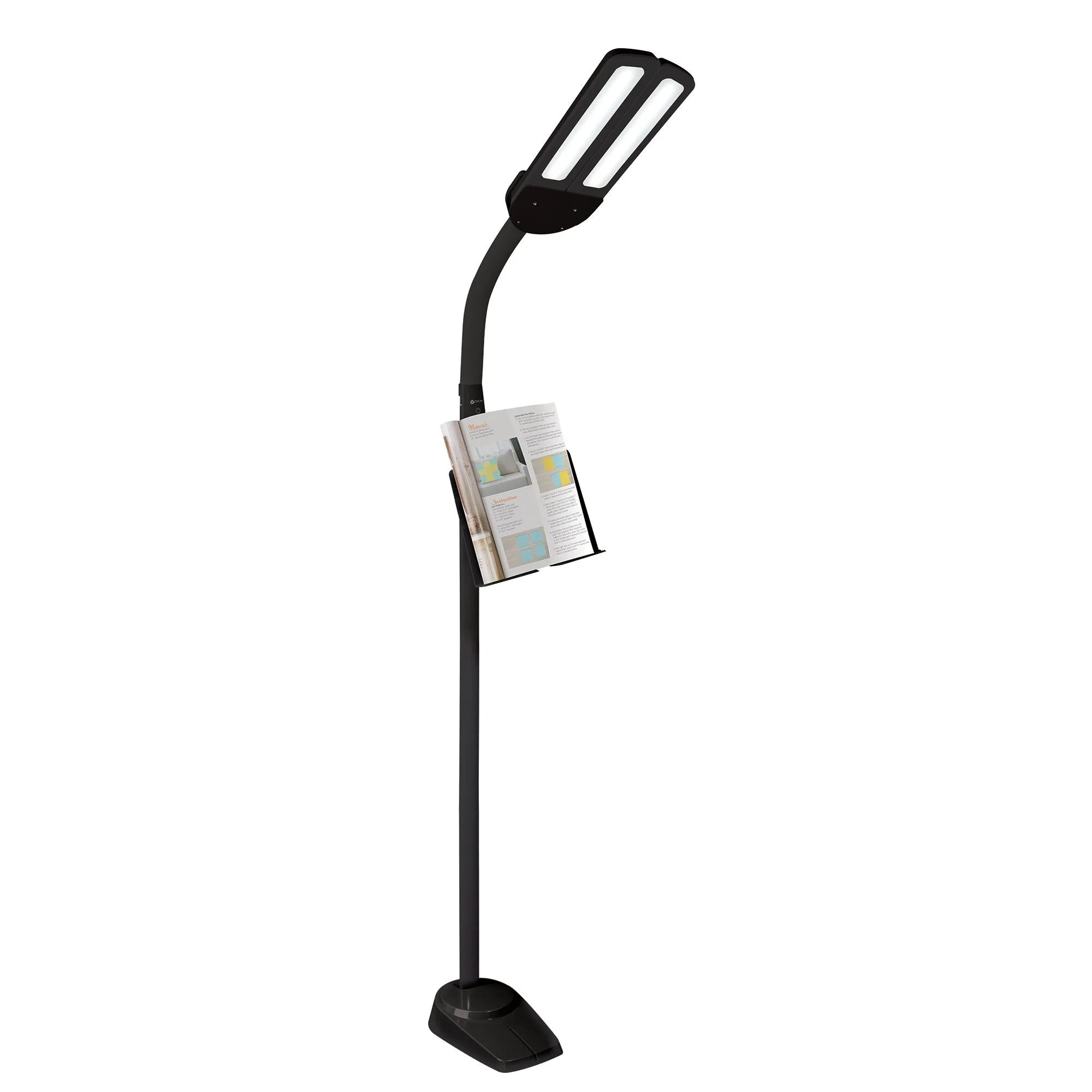 LED Floor Lamp With USB Charging Station