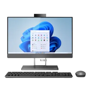 Lenovo IdeaCentre AIO 5i Intel Desktop, 23.8" FHD IPS Touch LED Backlight, i7-12700H, Iris Xe Graphics eligible, 16GB