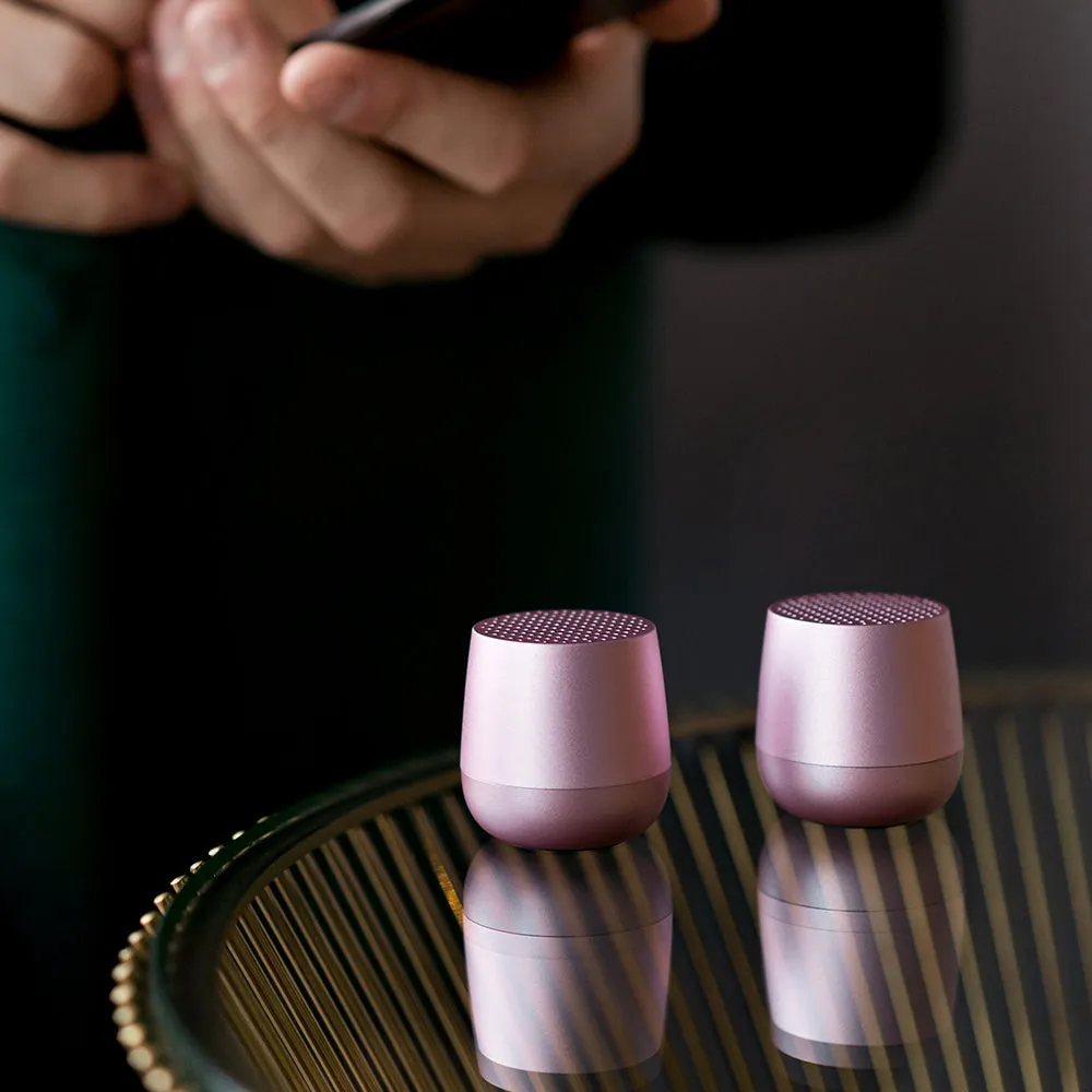 Lexon Mino  Mini Bluetooth Speaker - Pink