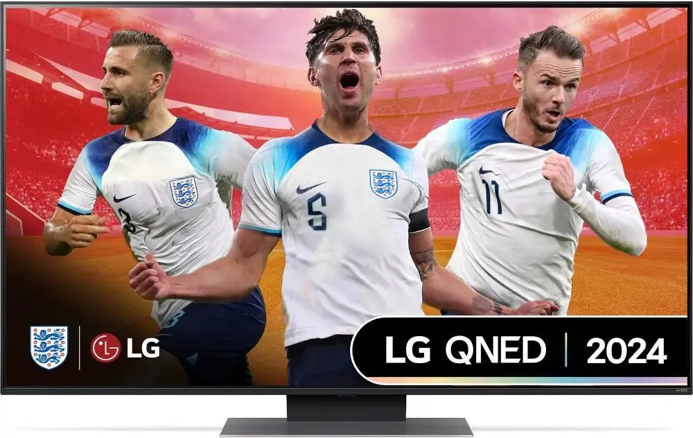 LG 50QNED87T6B (2024) QNED HDR 4K Ultra HD Smart TV, 50 inch with Freeview Play/Freesat HD, Essence Graphite