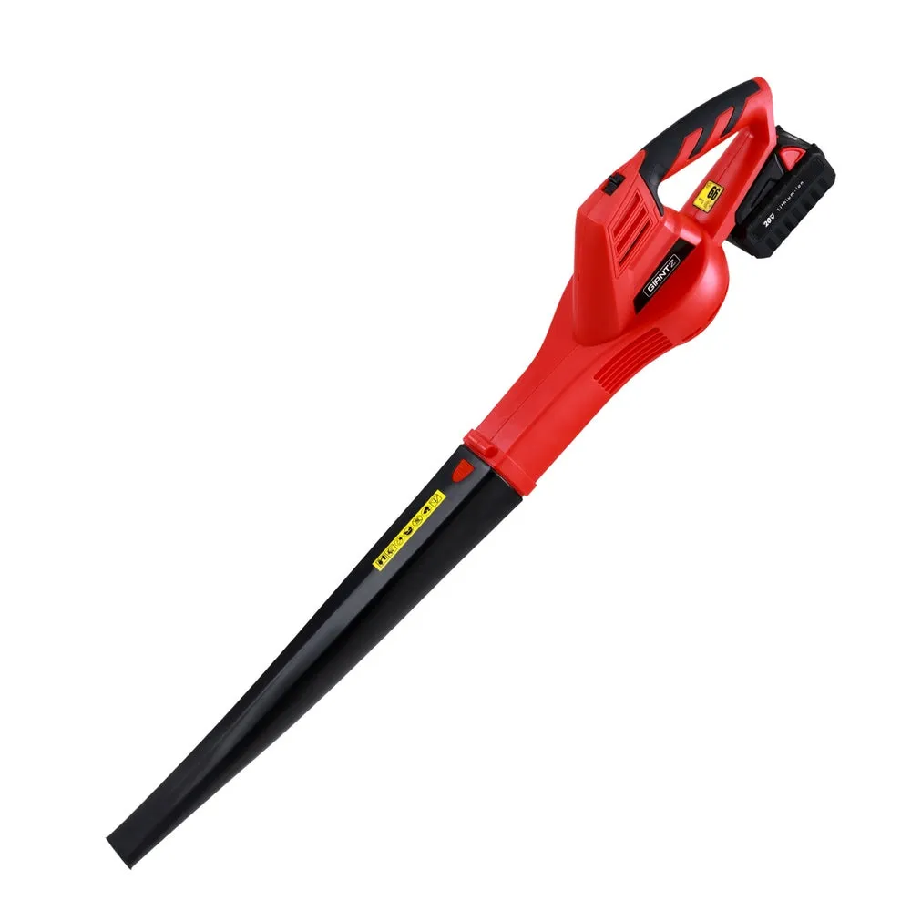 Lightweight 20V Cordless Leaf Blower, High Air Speed, Giantz