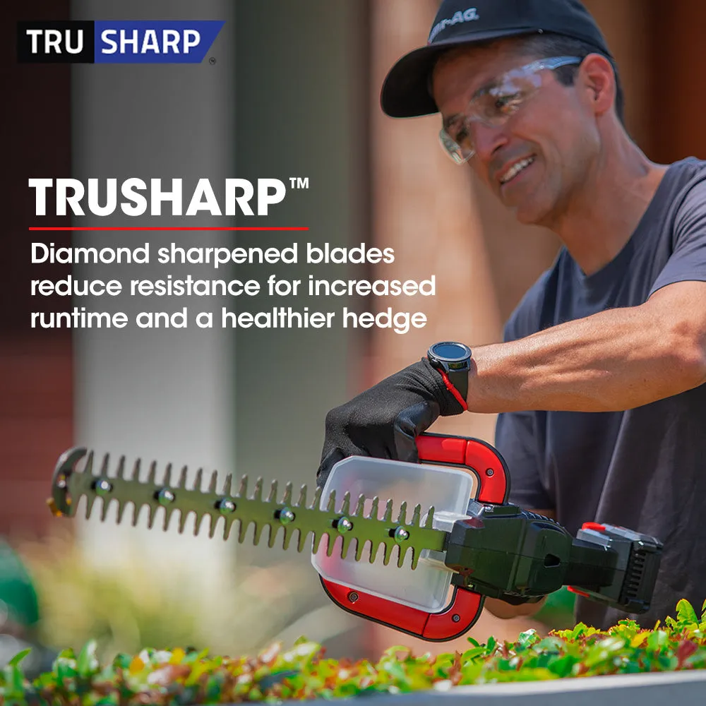 Lightweight 20V Lithium Cordless Hedge Trimmer, 520mm - Baumr-AG