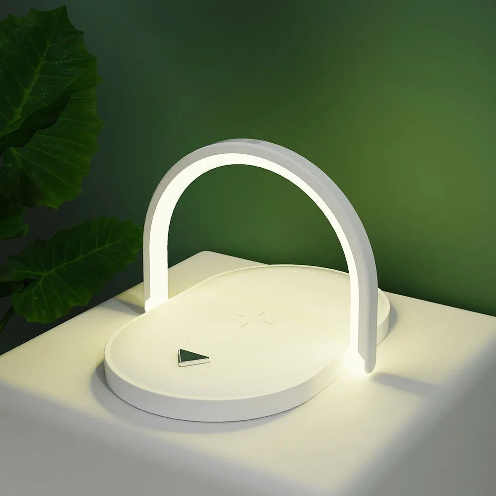 LovelyRLovely 3 In 1 Night Light Foldable Wireless 15W Charger Lamp