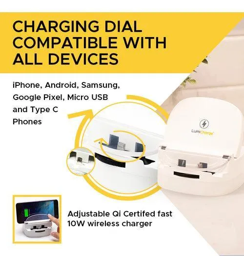 Lumicharge-UD- iPhone 15,14, 13,12, X and Android Charger-Adjustable