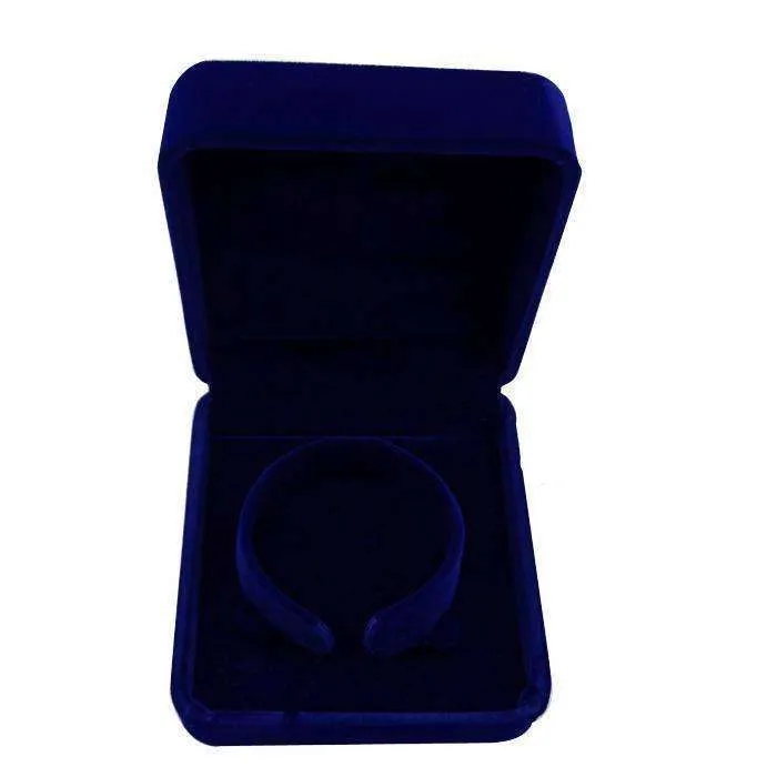 Luxurious Velvet Bangle Bracelet Box in Four Colors Jewelry Gift Box