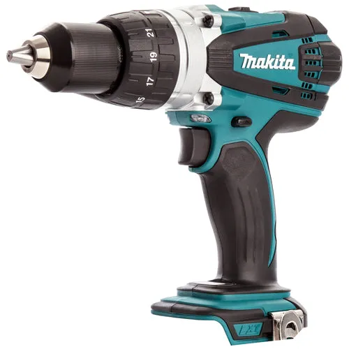 Makita DHP458Z 18V Combi Drill With 1 x 5.0Ah Battery Charger & Tool Bag