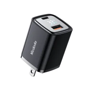 Mcdodo 33W PD QC Charger (US/UK/EU Plug, Digital Display)