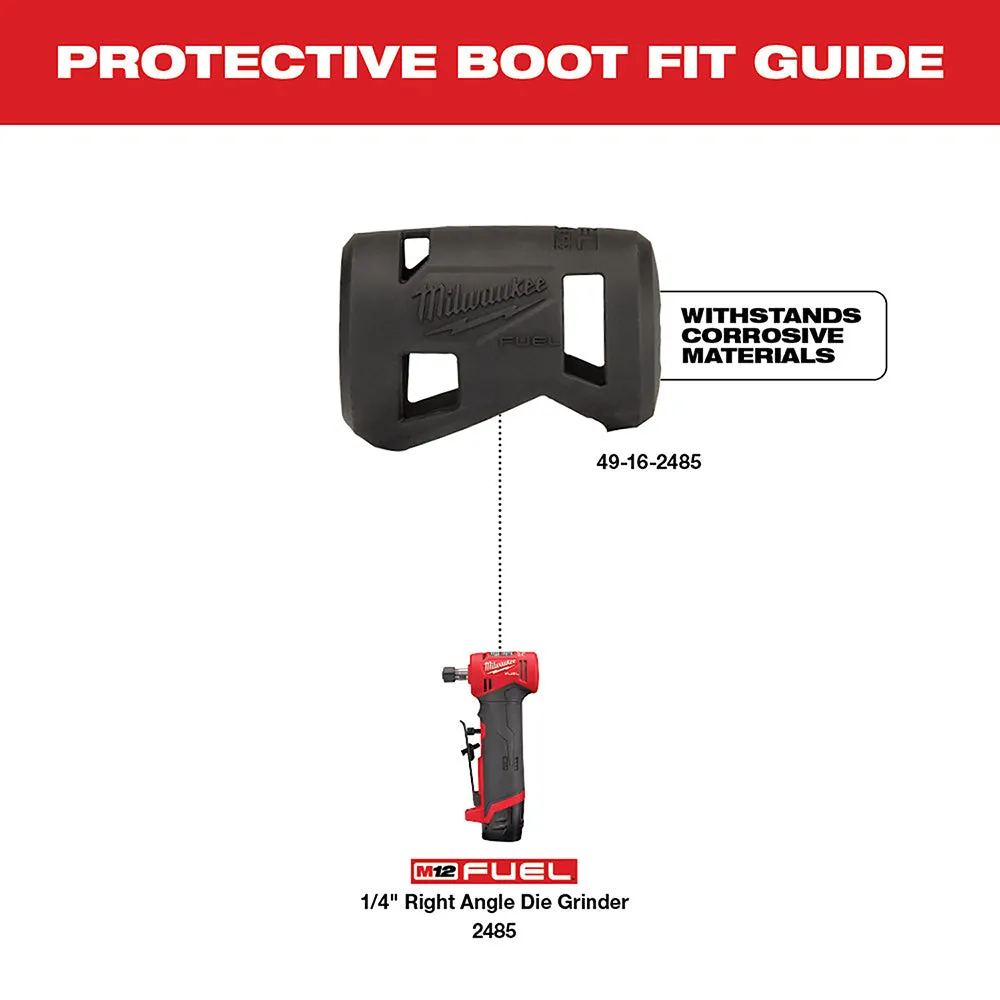 Milwaukee 2485-20x5HO M12 FUEL 12V 1/4" Right Angle Die Grinder w/ 5AH Battery