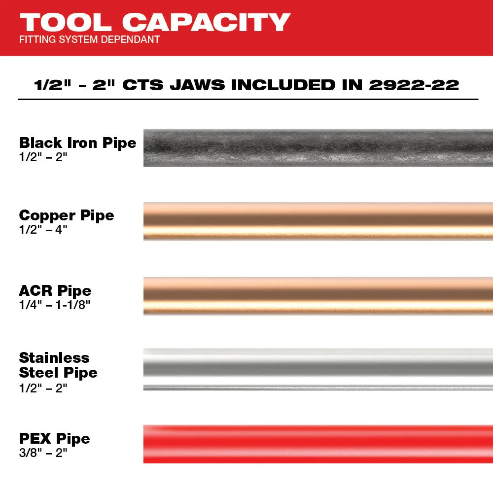 Milwaukee 2922-82 M18 18V FORCE LOGIC Press Tool - Reconditioned