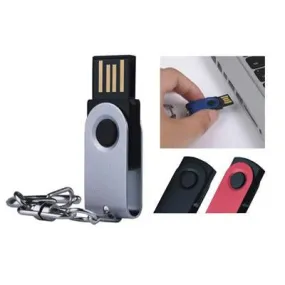 Mini Metal Swivel USB Flash Drive