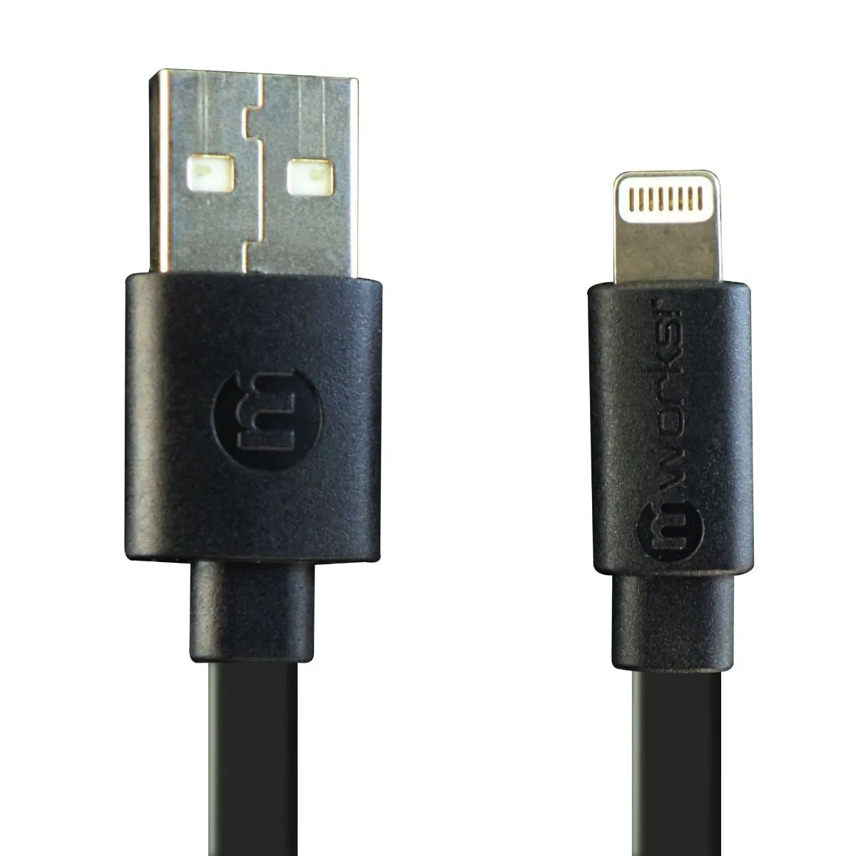 mWorks! (6-Foot) USB to 8-Pin Charge and Sync Cable - Black