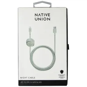 Native Union Night Cable 10FT USB-A to Lightning 8-Pin - Sage