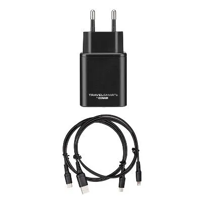 New - Travel Smart USB Quick Charge Adapter