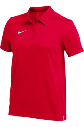 Nike Women's Dry Franchise Polo Shirt Large Red