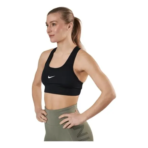 Nike Women's Swoosh Bra 2.0 Black Medium Performance Sportswear