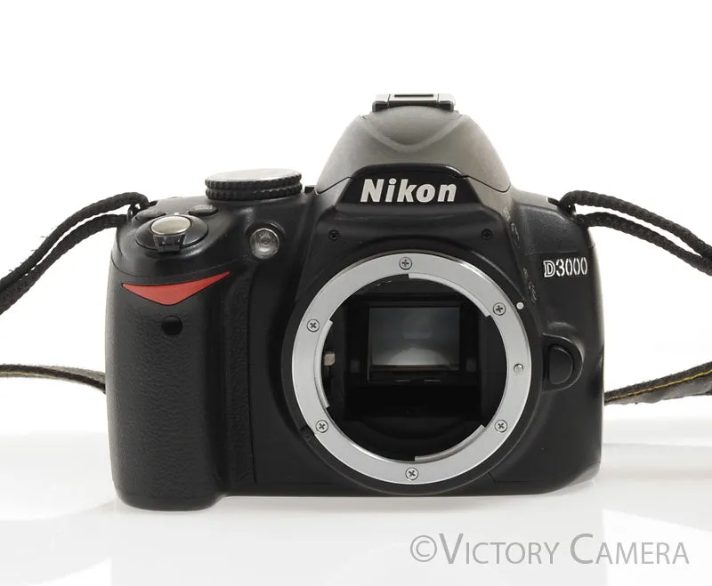 Nikon D3000 10.2mp Digital SLR Camera Body ~2,700 Shots, BGN