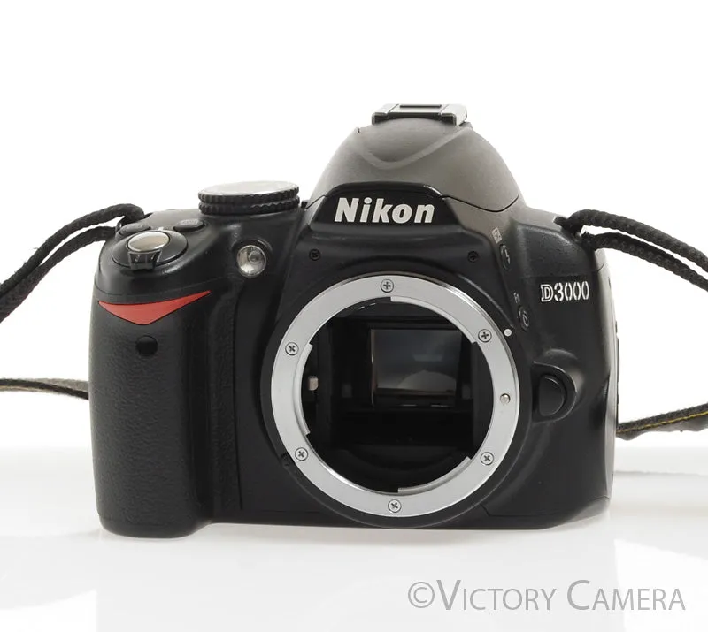 Nikon D3000 10.2mp Digital SLR Camera Body ~2,700 Shots, BGN