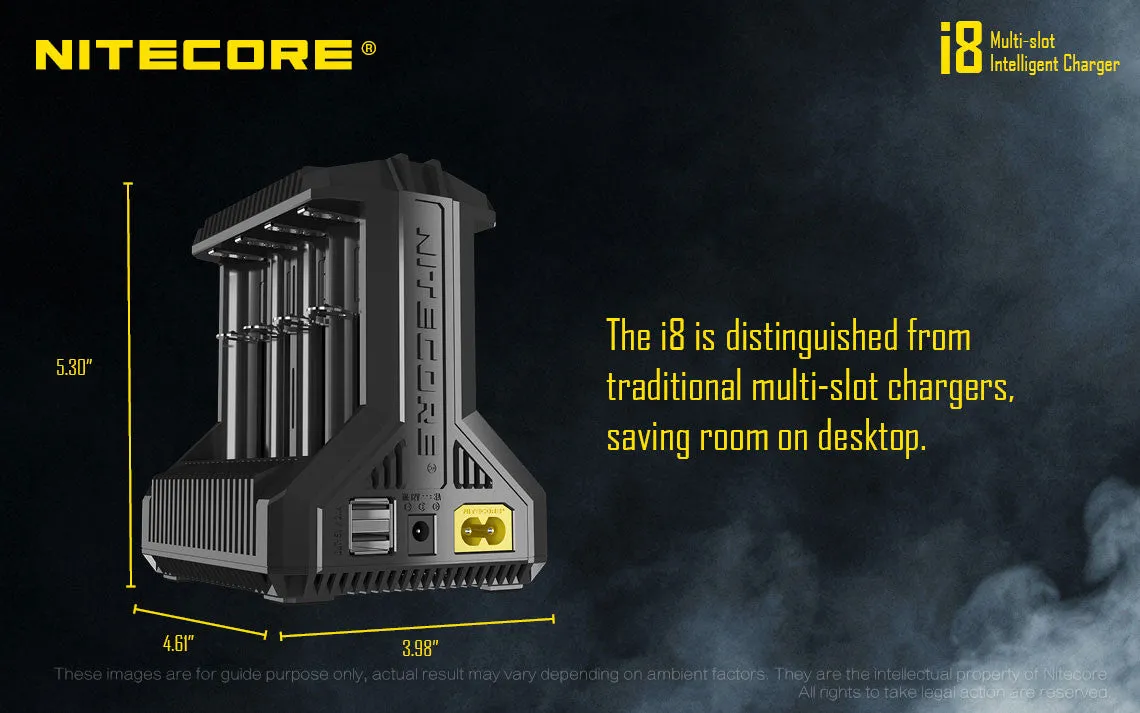 Nitecore i8 Multi Slot Intelligent Charger