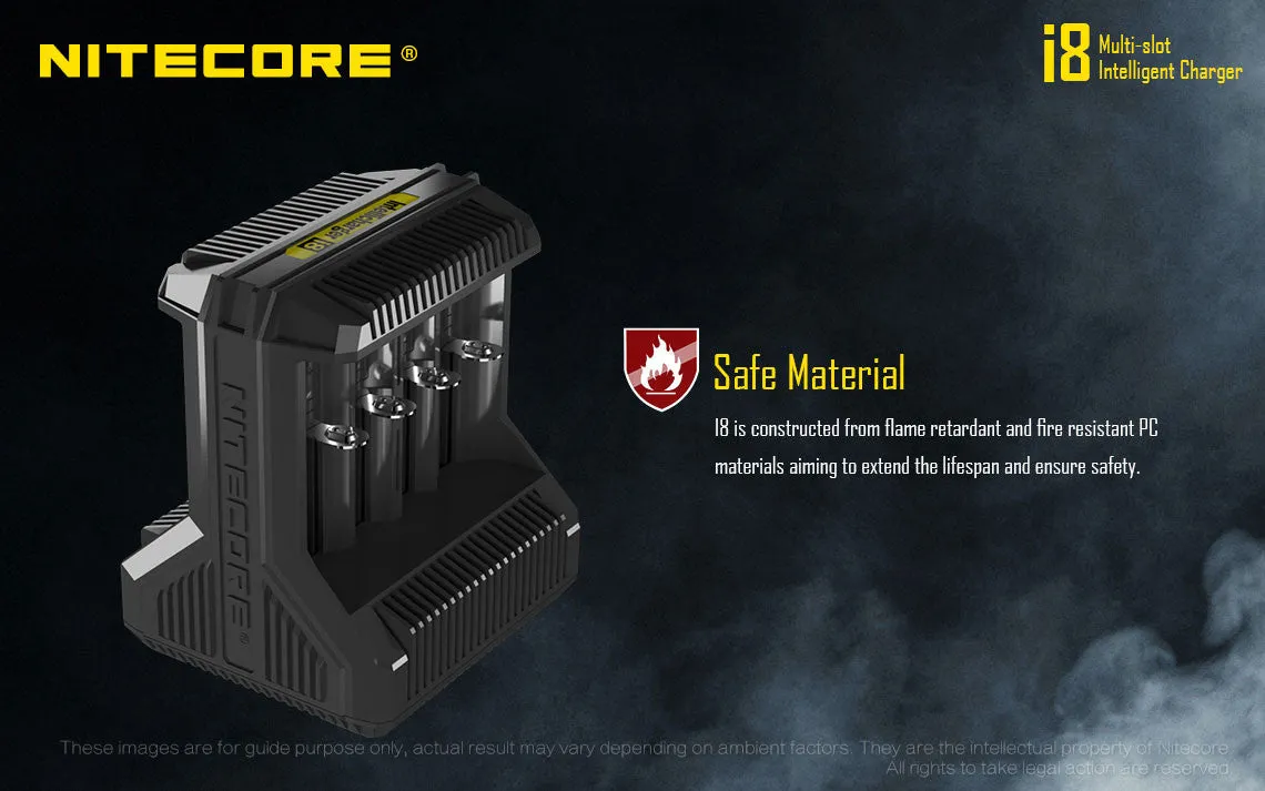 Nitecore i8 Multi Slot Intelligent Charger